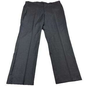Santorelli Romeo Dress Pants Mens 38x29 Gray Wool Made In Italy Formal luxury